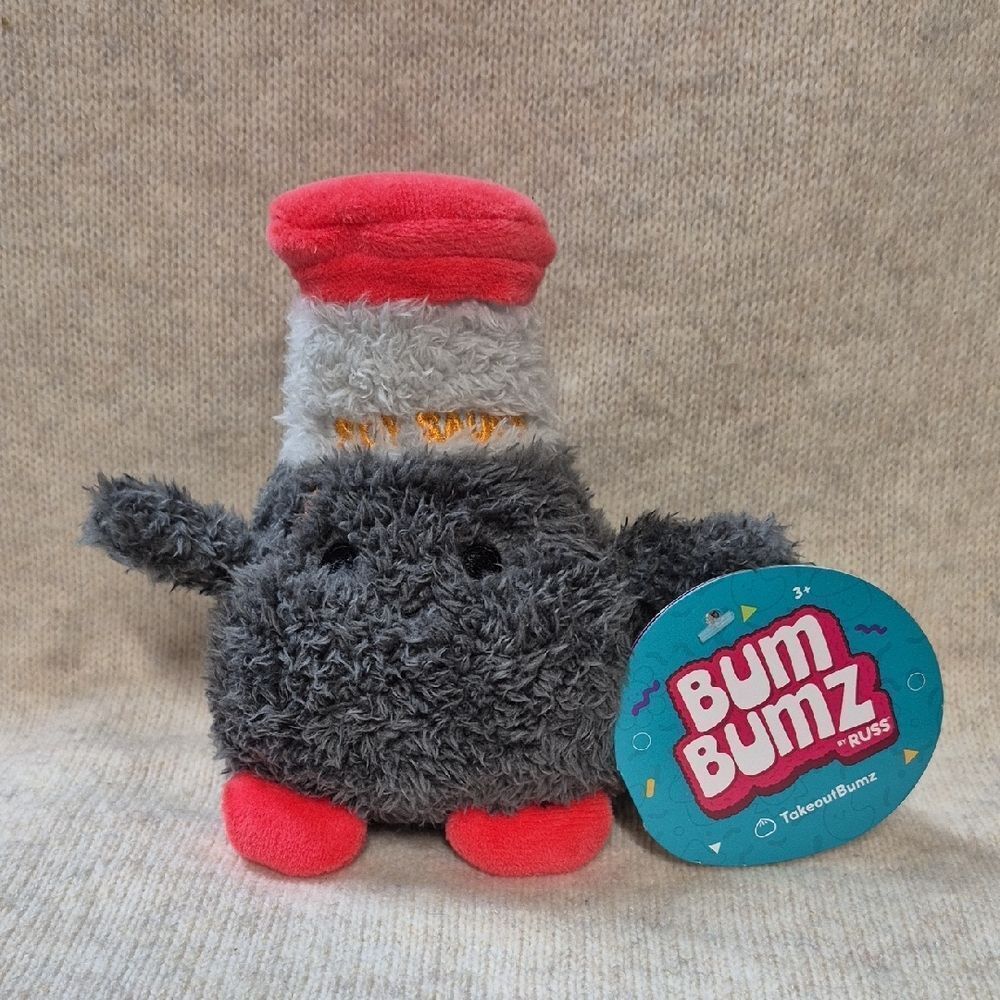 Bum Bumz Spence Soy Sauce Beanie Stuffed Animal - New